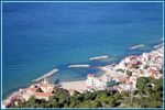 castellabate, inserita nel parco del  cilento, salerno, italia